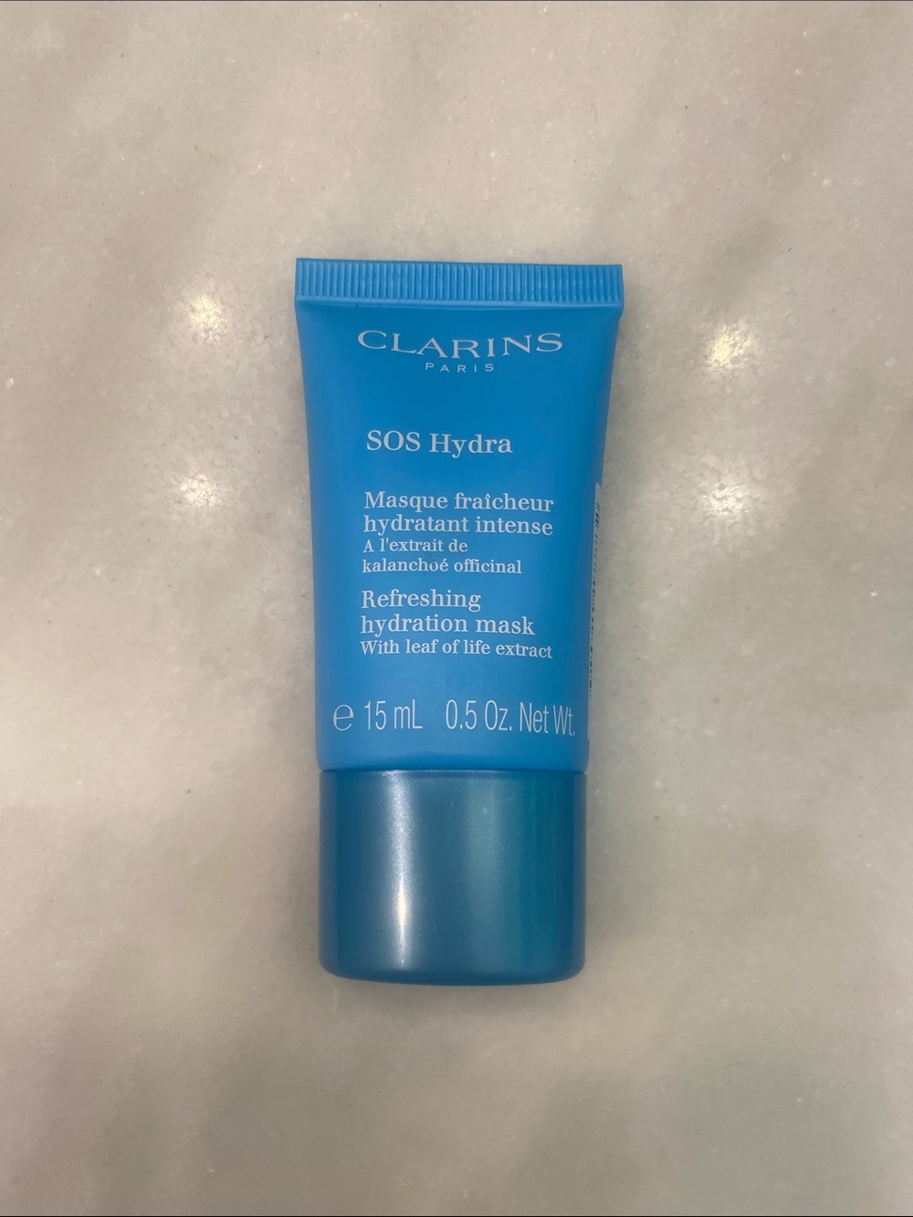Clarins SOS Hydra Refreshing Hydration Mask - Blue Tube